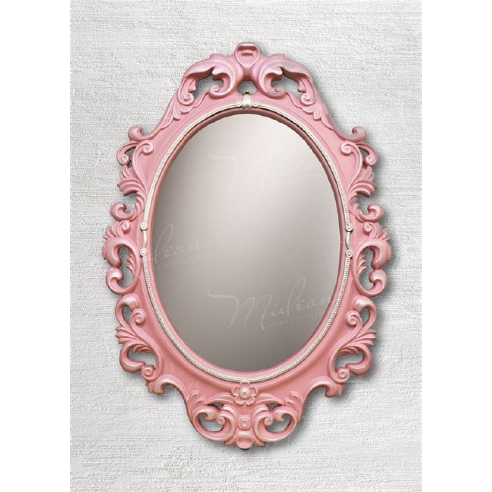 Зеркало 80 Catherine  №2 белый камень