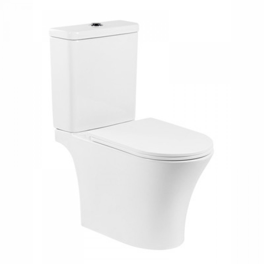 Унитаз-компакт A2801 безободковый гориз.выпуск Унитаз-компакт A2801 безободковый гориз.выпуск