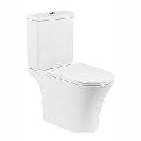 Унитаз-компакт A2801 безободковый гориз.выпуск