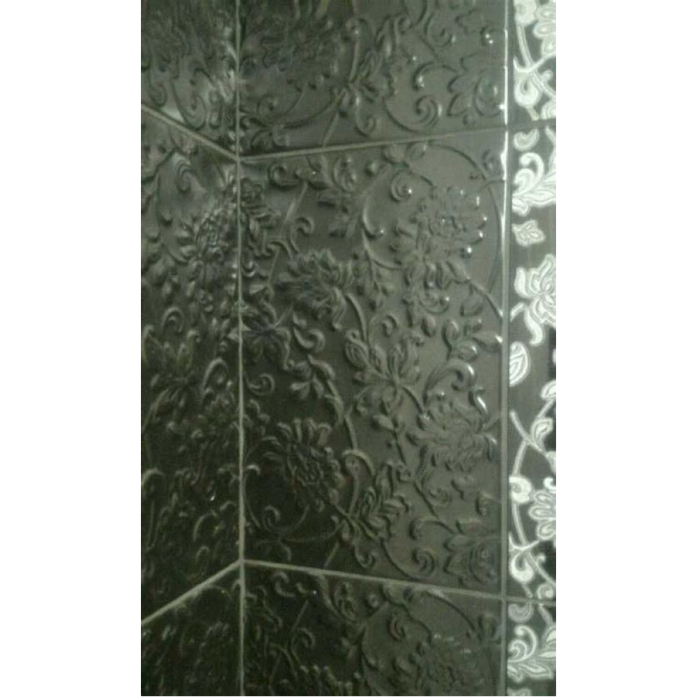 Плитка настенная Pelegrina черная/верх 01 250х400мм (1шт=0,1м2) 1c ХХХ