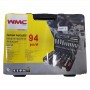 Набор инструментов -  94 предмета 1/4", 1/2"  WMC-4941-5