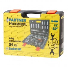 Набор инструментов -  94 предмета 1/4",1/2" PARTNER 4941-5-PA