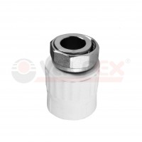 ППР Муфта с НГ 20*1/2" белая 10139020