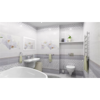 Плитка панно Лотос черный 500х500х9 ХХХ