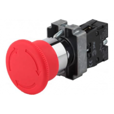 Кнопка LAY5-BS542 Грибок аварийная с фиксацией поворотная ИЭК