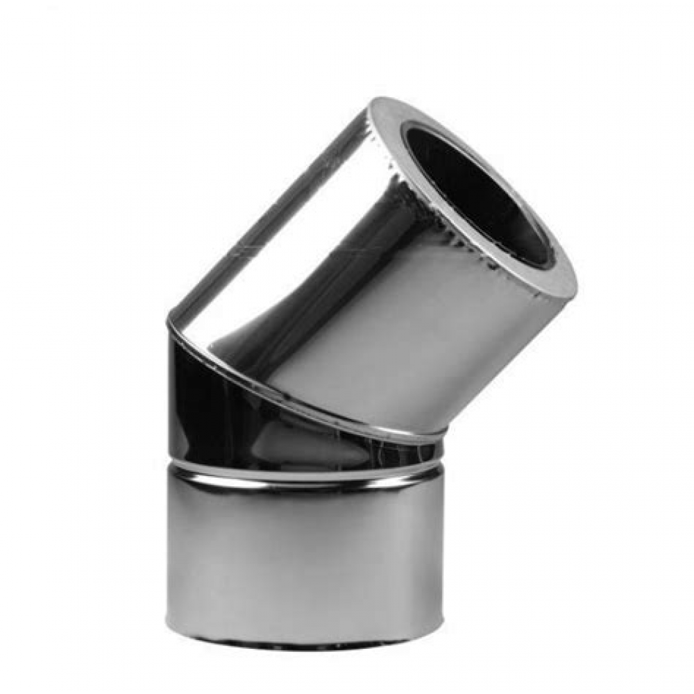 Колено нерж. 45*200 0,5мм AISI 430 Колено нерж. 45*200 0,5мм AISI 430