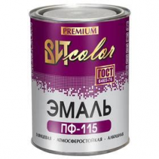 Эмаль ПФ-115 серая ГОСТ ВИТ color 0,8 кг 
