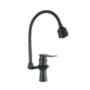 Смеситель для кухни POTATO силумин гибкий излив черный/бронза P58139HG