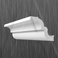 Плинтус потолочный  S 40 (35*35 мм)