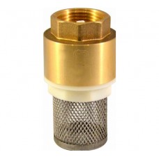 Клапан обратный латунь с сеткой   3/4"     