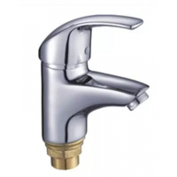 Смеситель для умывальника POTATO силумин P1007 