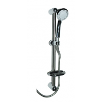 Стойка для душа ГРОМИКС металлокерамика с лейкой и мыльницей 00003 ХХХ