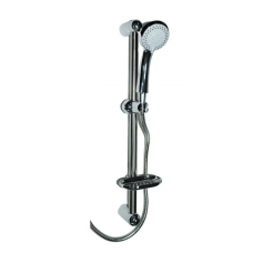 Стойка для душа ГРОМИКС металлокерамика с лейкой и мыльницей 00003 ХХХ