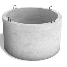 Кольцо ЖБ КС-10,3 (внутр.диам.-1м,высота-0,3м,толщ.стен.-0,1м)  200кг 