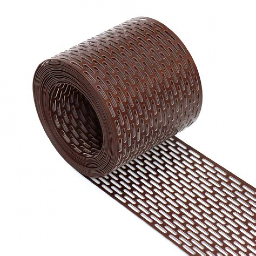 Панель ПВХ вентиляционная 3,0 х 0,107 х 0,09 КоричневаяХХХ