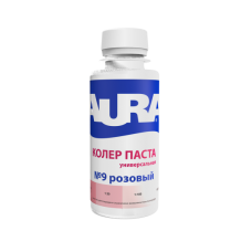 Колер универсальный  0,1л розовый №9 AURA