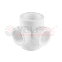 ППР Крестовина 32 двухплоскостная белая ХХХ