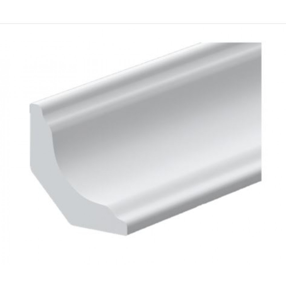 Галтель ПВХ 2,7м №610 Белый Галтель ПВХ 2,7м №610 Белый