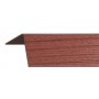Угол ПВХ 25*25 мм 2,7м 140 с тиснением Rico Moulding текстурный (вишня виньола) Угол ПВХ 25*25 мм 2,7м 140 с тиснением Rico Moulding текстурный (вишня виньола)