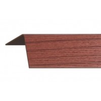 Угол ПВХ 30*30 мм 2,7м 140 с тиснением Rico Moulding текстурный (вишня виньола) ХХХ