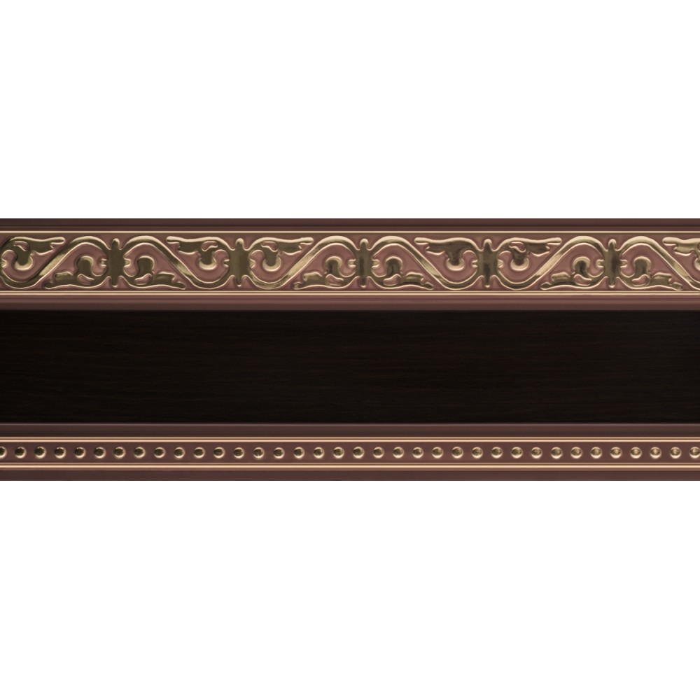 Карниз потолочный 2-рядный ЛОФТ Гранит бежевый лак 320см 7см