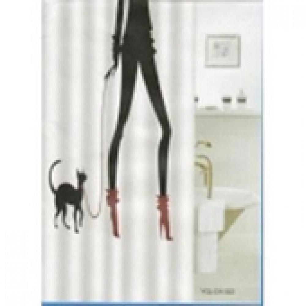 Шторка для ванной 180*180 Золотые перья на черном, без колец 01-107 Шторка для ванной 180*180 Золотые перья на черном, без колец 01-107