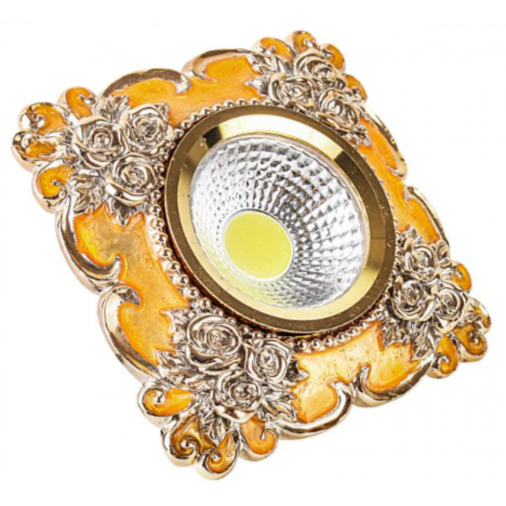 Светильник точечн. Tiffany Royal MR16 SQ - Ochre and Gold