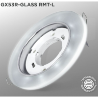 Светильник точечн. GX53R-GLASS RMT-L круг с подсв. 4000к