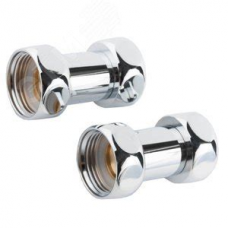 Соединение для полотенцесушителя прямое 1"х1/2" гайка-гайка