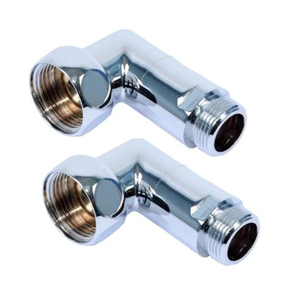 Соединение для полотенцесушителя угловое 1"х1/2" гайка-штуцер Соединение для полотенцесушителя угловое 1"х1/2" гайка-штуцер