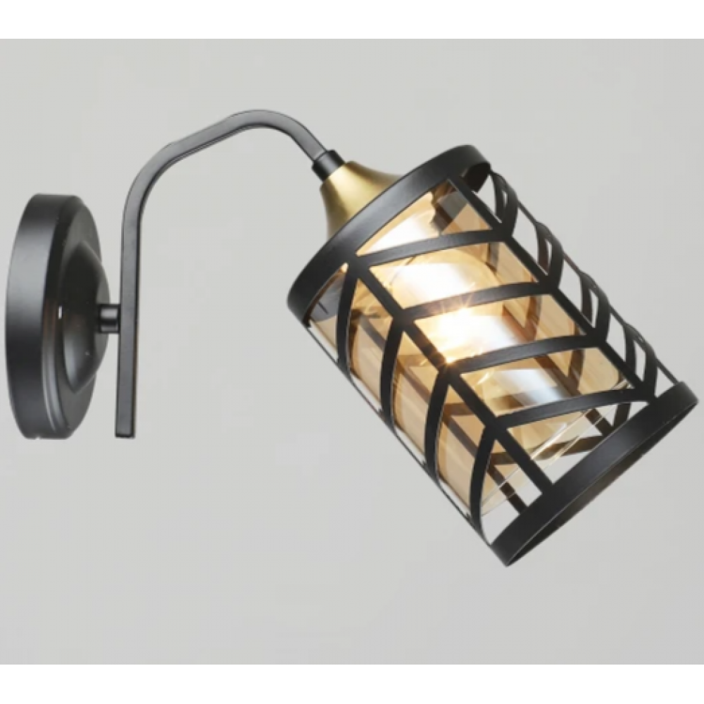 Светильник настенный 05943-0.2-01 BK+COP