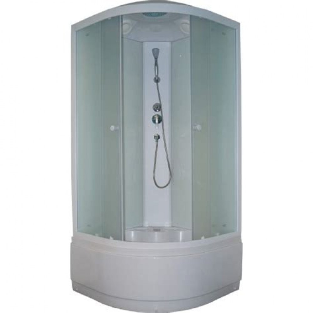 Душевая кабина  90*90 ГЛУБОКИЙ матовые стекла F408 Н ххх АКЦИЯ