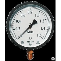 Манометр 0,6 мПа, Дк=100мм радиальный