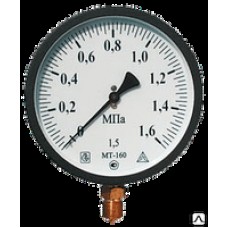 Манометр 0,6 мПа, Дк=100мм радиальный