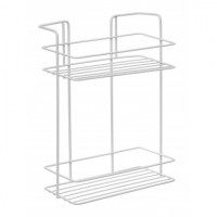 Полка д/ванной прямая ZOLLEN POLYETHER-2 белая (466714)