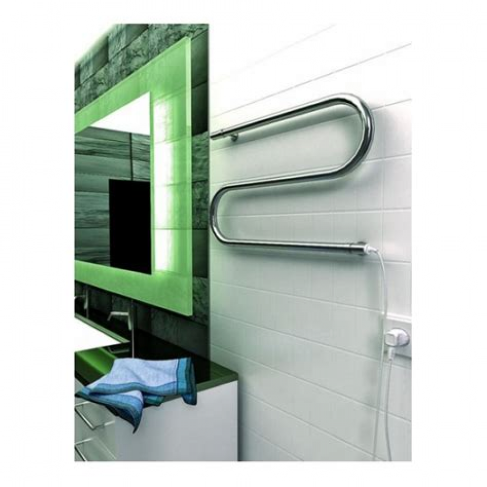 Полотенцесушитель П 500х500 1" нержавейка