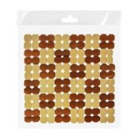 Подставка под горячее бамбуковая Ромашка 19см 318-0516