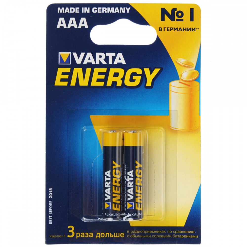 Батарейка Varta 4103 ENERGY  LR03 