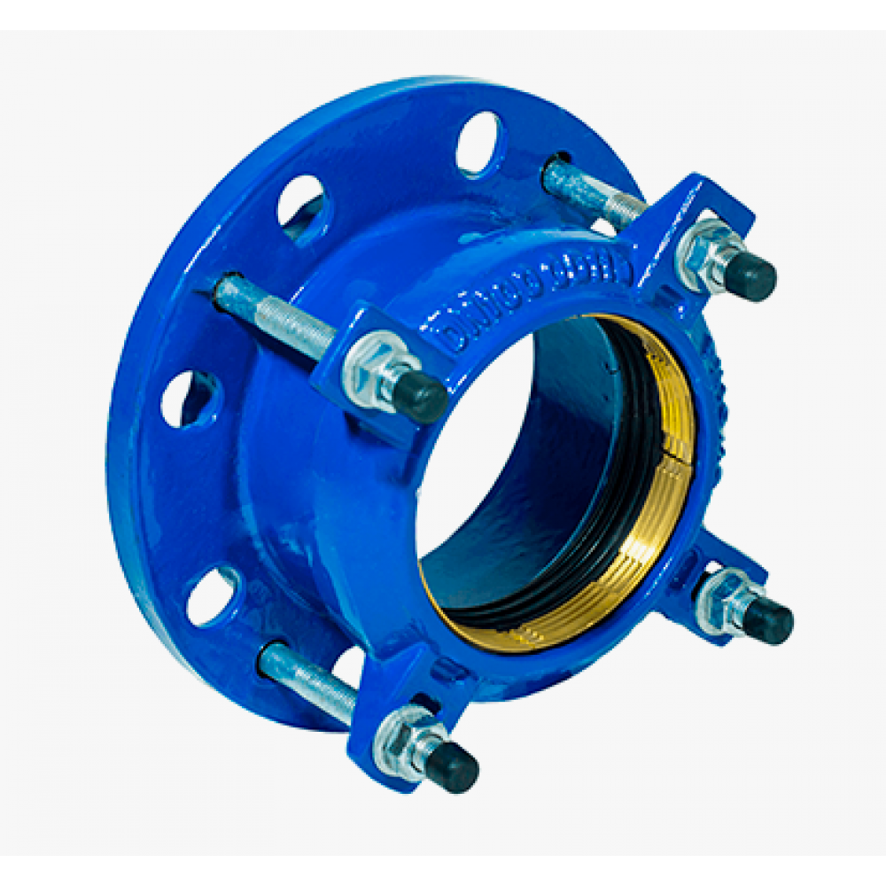 Фланец (адаптер) усиленный для ПВХ/ПЭ труб DN100 Фланец (адаптер) усиленный для ПВХ/ПЭ труб DN100