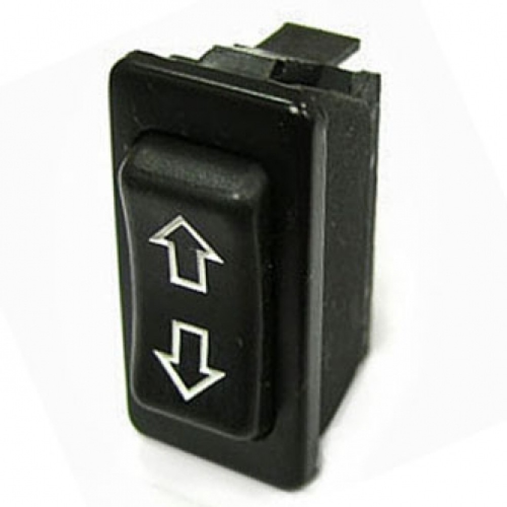 Выключатель (авто-стеклоподъем.) ON-OFF-ON 12V 20А (5с) черн. 