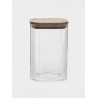Банка для продуктов BAMBOO 800мл квадратная 582-263