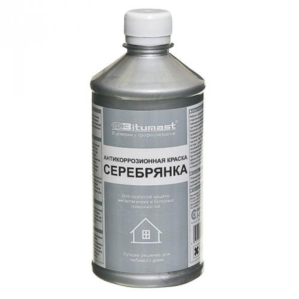 Серебрянка антикоррозийная защитная 1,0 л