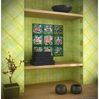 Плитка настенная Бомонд белый 400х250х8 (1шт=0,1м2)1с ХХХ АКЦИЯ