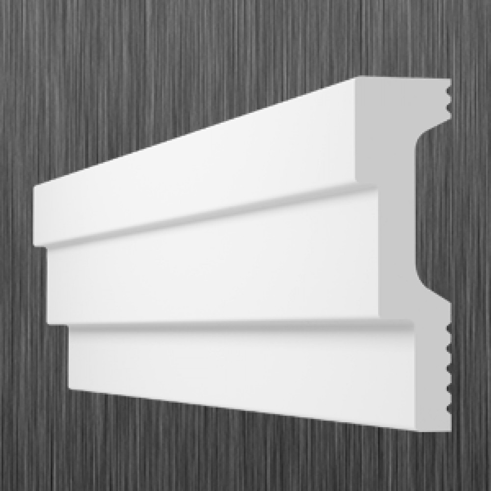 Плинтус потолочный рейка ударопрочная IX B40 (40*20 мм)