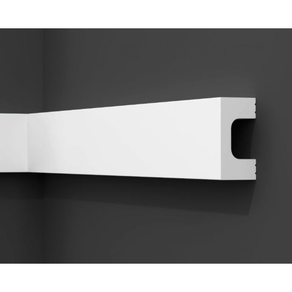 Плинтус потолочный рейка ударопрочная IX B40 (40*20 мм)