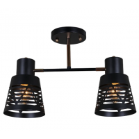 Светильник потолочный  06074-3.3-02 BK+FGD