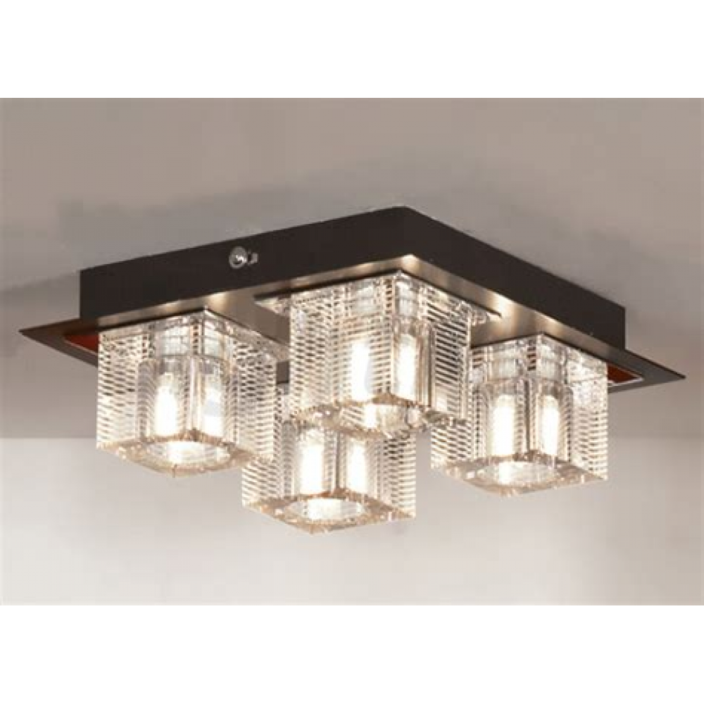 Светильник потолочный  светодиодный COMFORT DIAMOND-MUSIC-RGB 75Вт 3000-6500к 500х100 с пультом