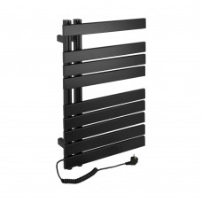 Полотенцесушитель элекрический 800х500х115 210W Л черный 08150В