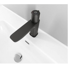 Смеситель для умывальника с инновационным управлением IDDIS графит SLIGMBTi01 Смеситель для умывальника с инновационным управлением IDDIS графит SLIGMBTi01