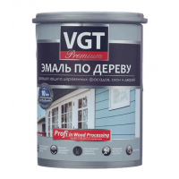 Эмаль акриловая по дереву и металлу Белая ВИТ color полуглянцевая 3,5кг 64285
